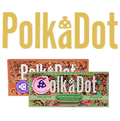 Polka Dot Chocolate Bars - Polkadot Mushroom Chocolate Bars