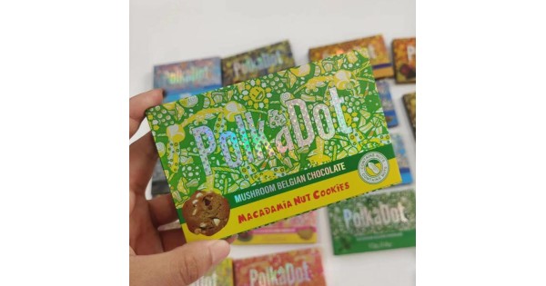 Best PolkaDot Chocolate Mushroom Bar